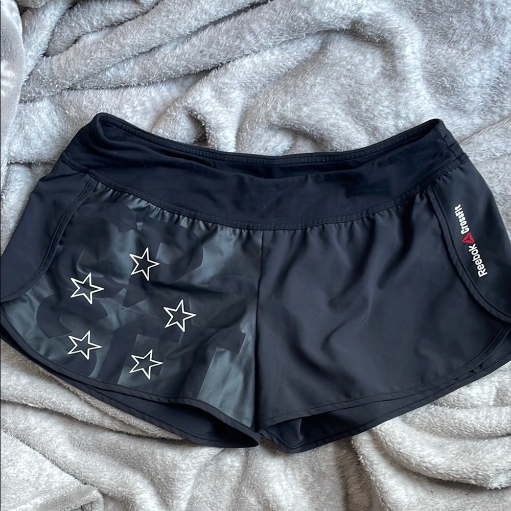 Black Reebok shorts